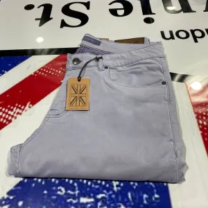 7 Downie St. - Five Pocket Stretch Pants in Aqua