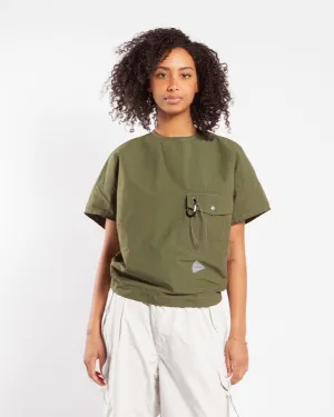 and wander CORDURA Typewriter SS Pullover (W) Khaki