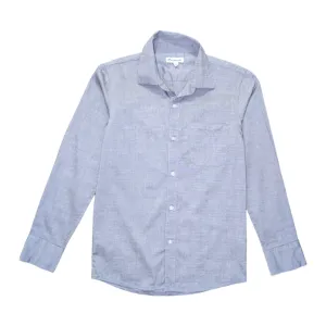 Appaman Chambray Dot Dress Shirt