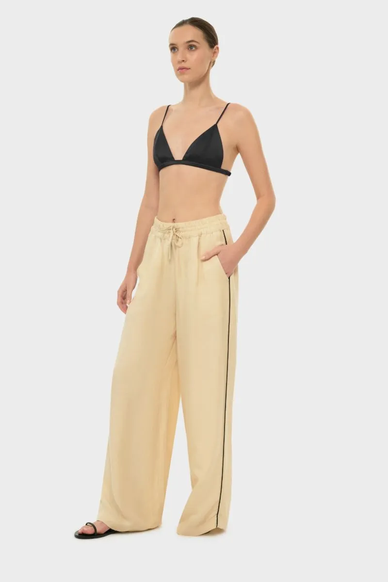 AQUAFLORA LOUNGE PANTS IN CREME
