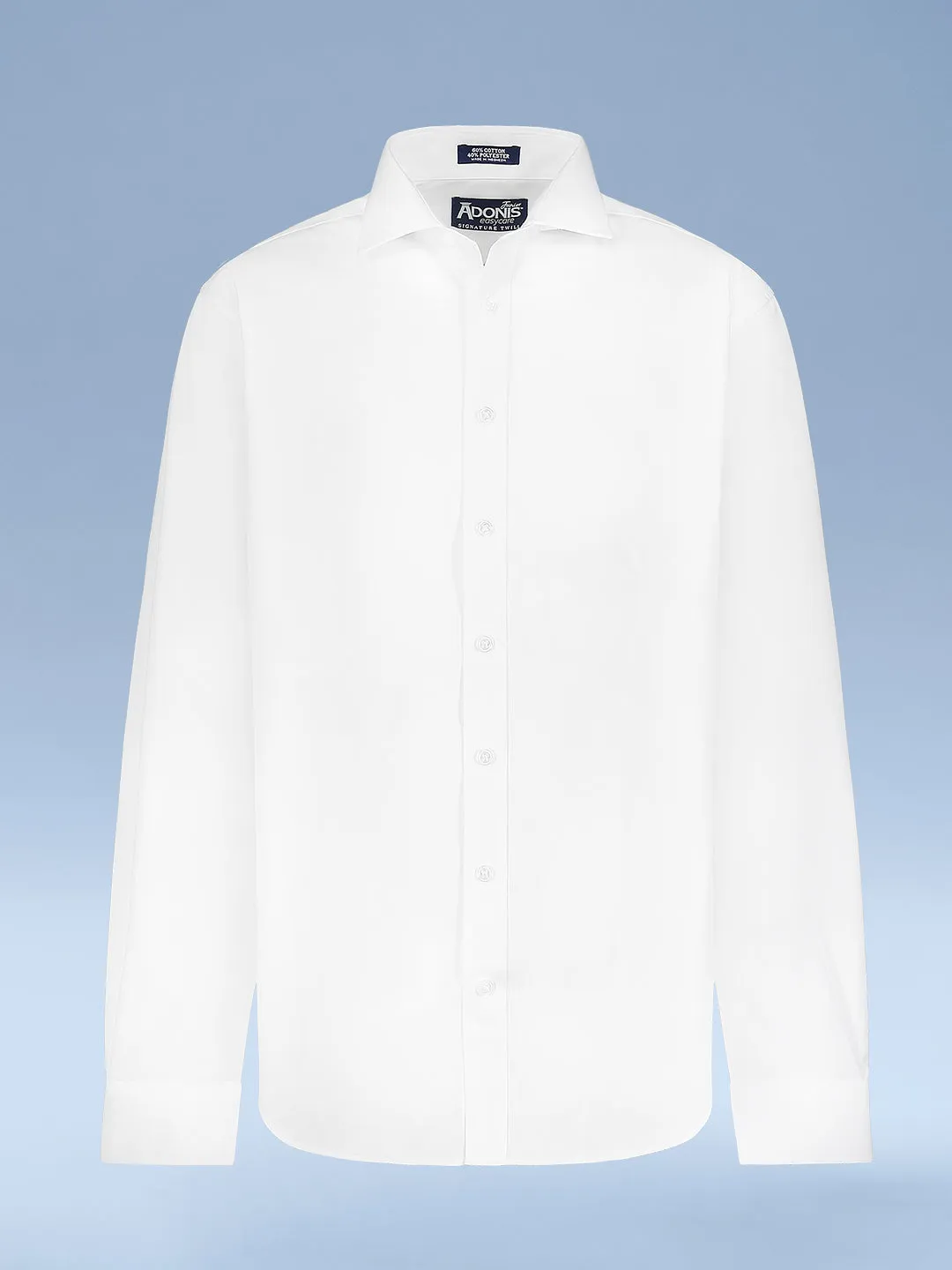 Boys Slim Fit Easy Care Fine Pique Stretch Dress Shirt