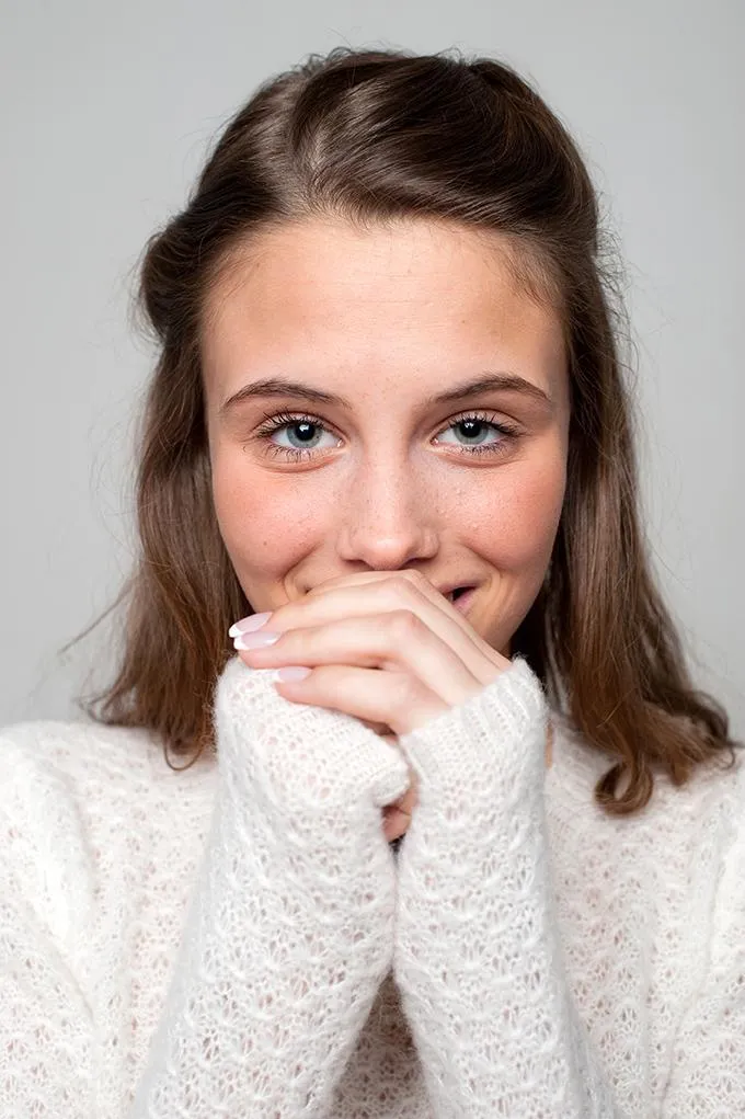 Brautpullover ELLY im Lacemuster gestrickt im Mix und Match Look