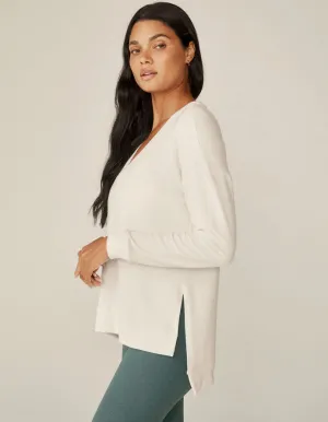 BY Long Weekend Lounge Pullover FRESH SNOW