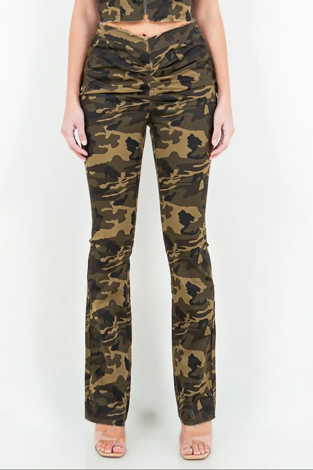 Camo Flare Pants