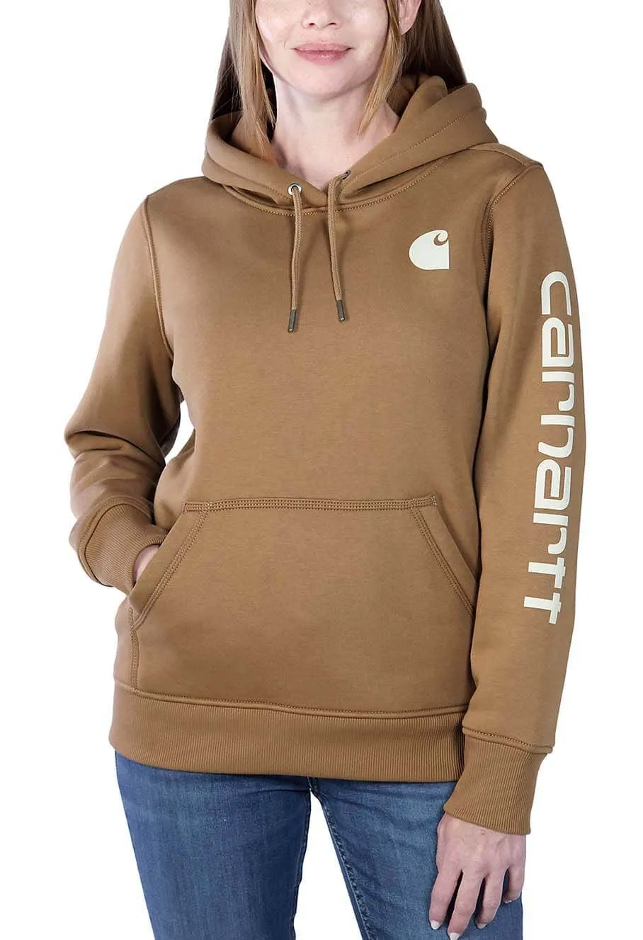 Carhartt&#x20;102791&#x20;Clarksburg&#x20;l&#x2F;s&#x20;Hooded&#x20;Sweatshirt&#x20;-&#x20;Black