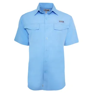 Coastline Vented SS Fishing Shirt – French Blue