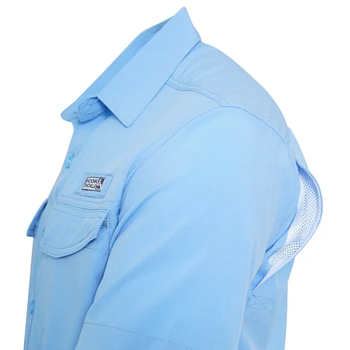 Coastline Vented SS Fishing Shirt – French Blue