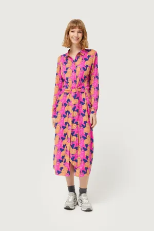 Compañia Fantastica - Meow Mix Midi Shirt Dress