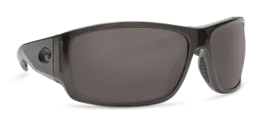 Costa Cape Sunglasses-Shiny Stl Gry Metallic/Blu Mirror 580P