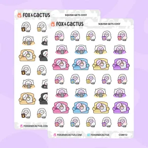 Cosy Squish Stickers