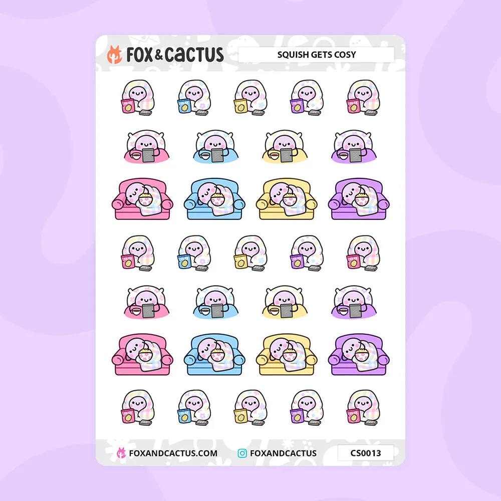 Cosy Squish Stickers