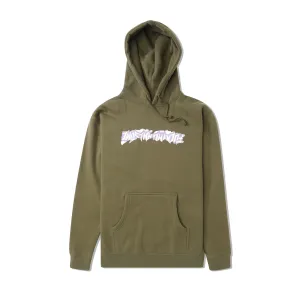 Cut Out Logo Pullover, Army
