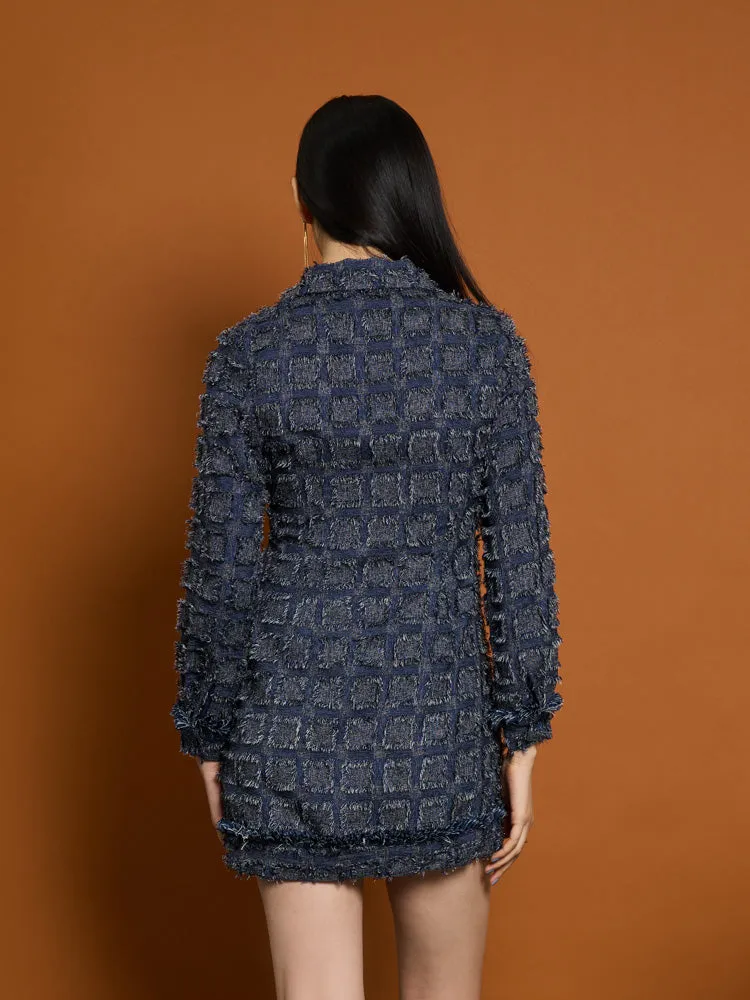 Esther Fray Mini Dress