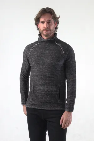 Funnel Neck Knitted Pullover