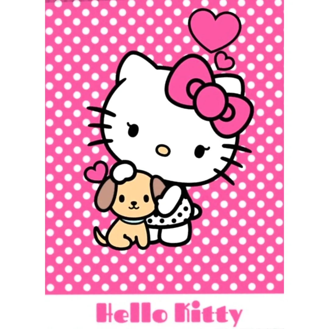 HELLO KITTY Blanket - Love