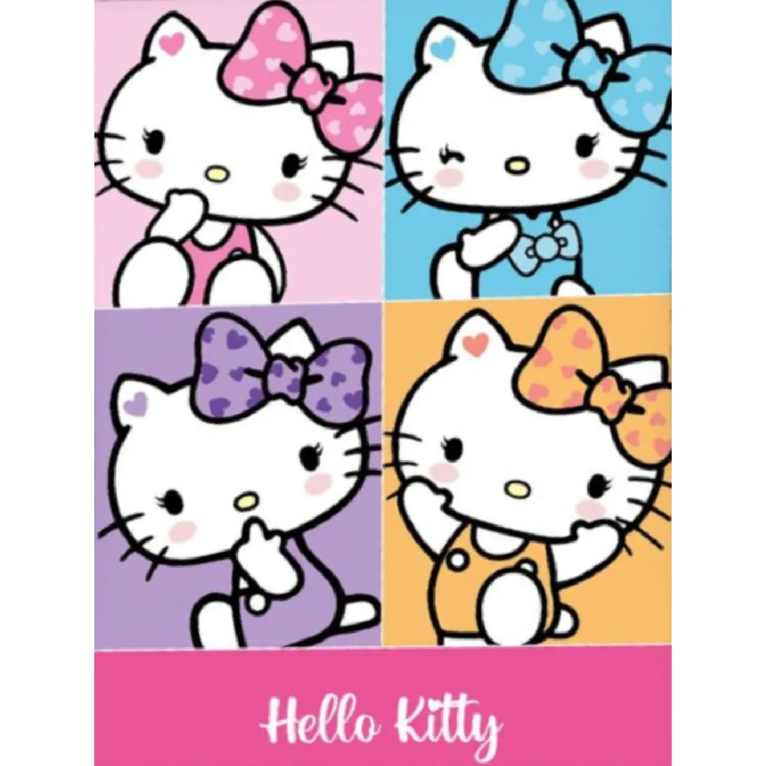 HELLO KITTY Blanket - Poses