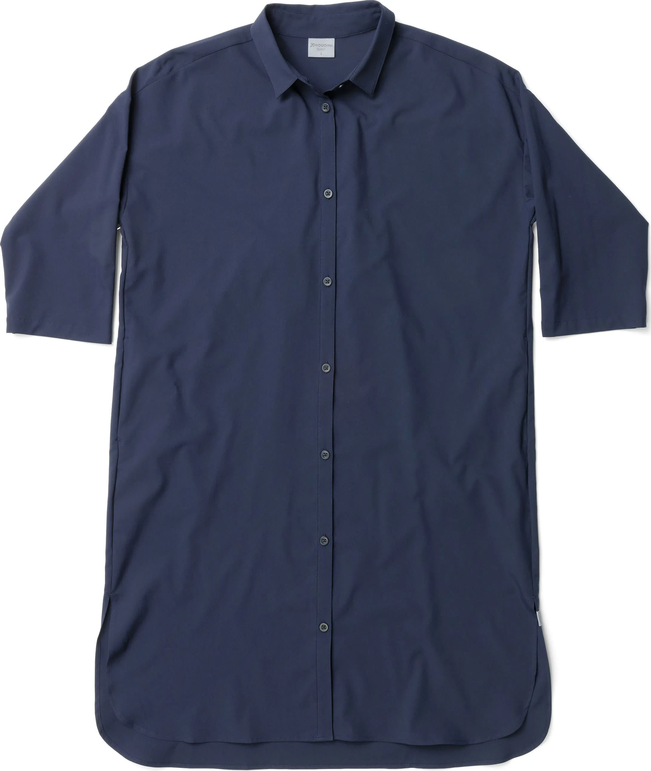 Houdini Women&#x27;s Route Shirt Dress Blue Illusion | Buy Houdini Women&#x27;s Route Shirt Dress Blue Illusion here | Outnorth