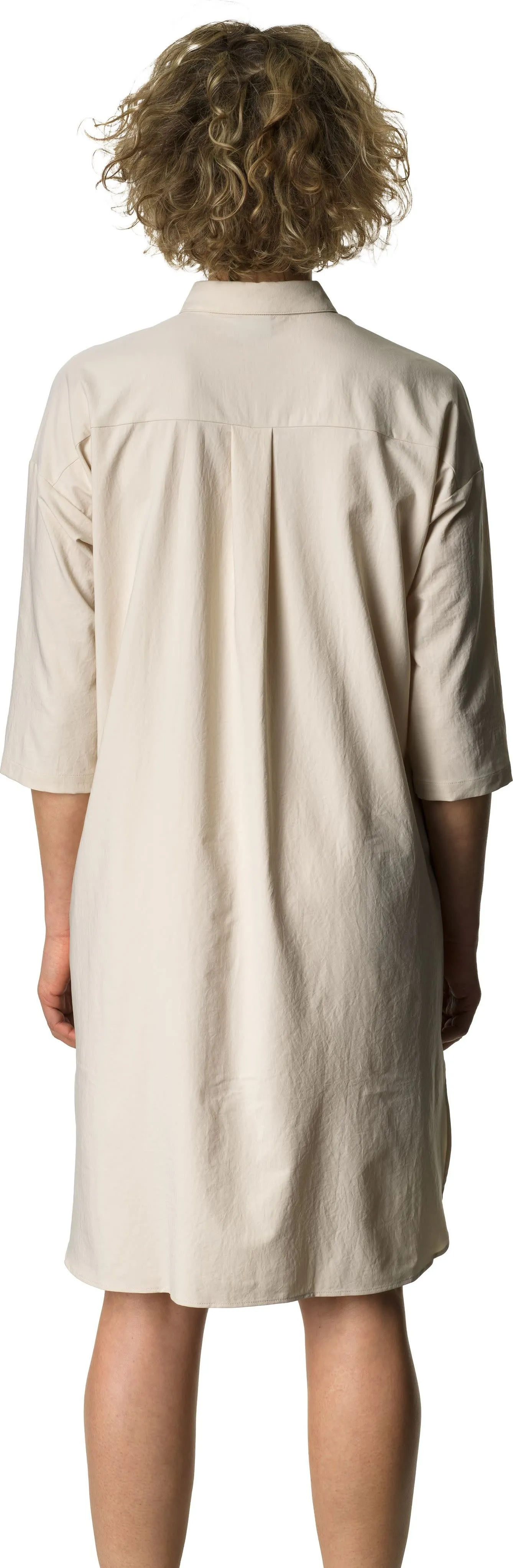 Houdini Women&#x27;s Route Shirt Dress Foggy Mountain | Buy Houdini Women&#x27;s Route Shirt Dress Foggy Mountain here | Outnorth