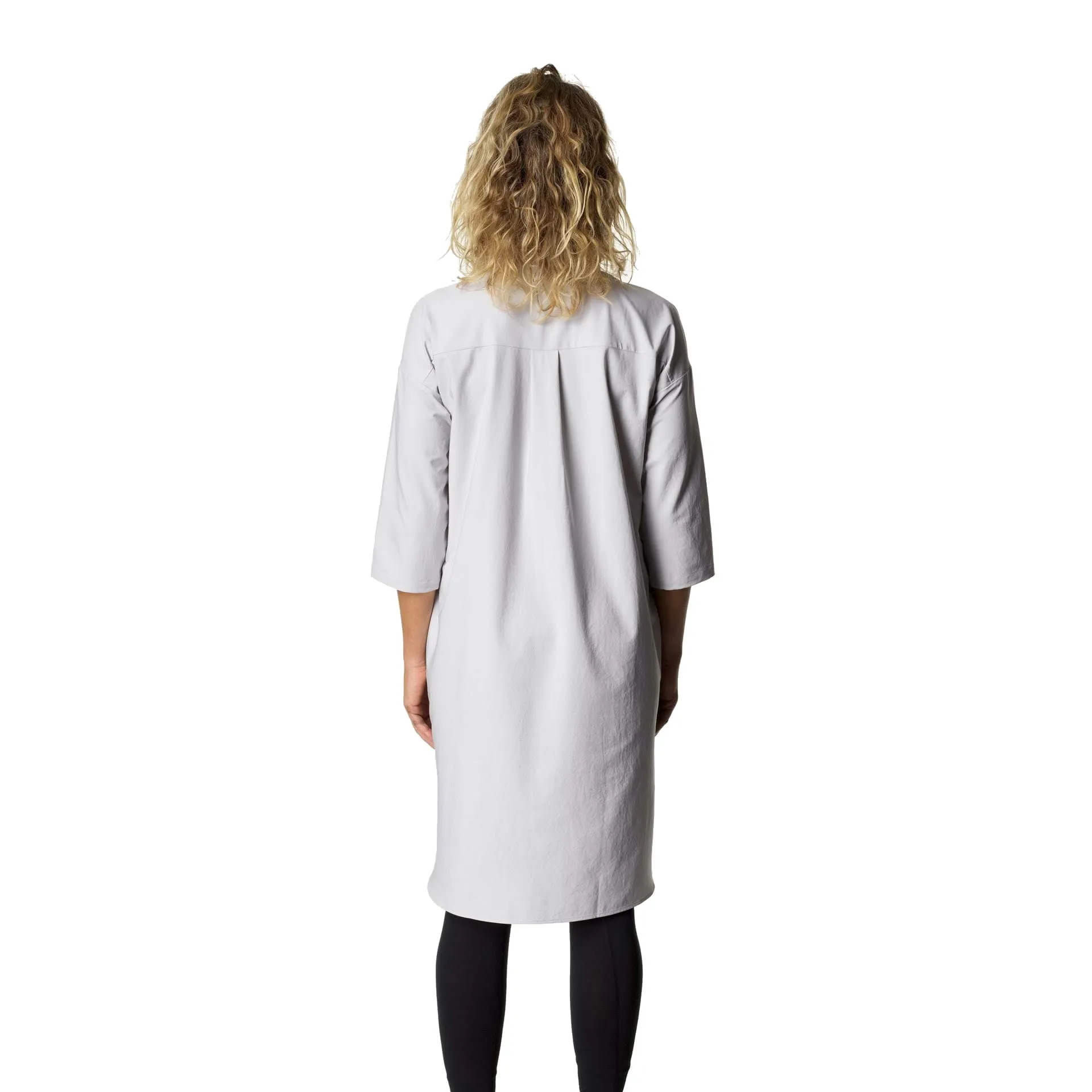 Houdini Women&#x27;s Route Shirt Dress Ground Grey | Buy Houdini Women&#x27;s Route Shirt Dress Ground Grey here | Outnorth
