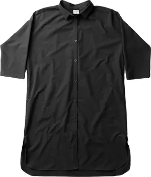 Houdini Women&#x27;s Route Shirt Dress True Black | Buy Houdini Women&#x27;s Route Shirt Dress True Black here | Outnorth