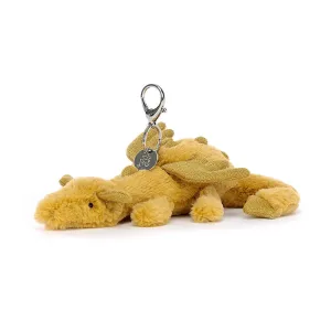 Jellycat Bag Charm Golden Dragon