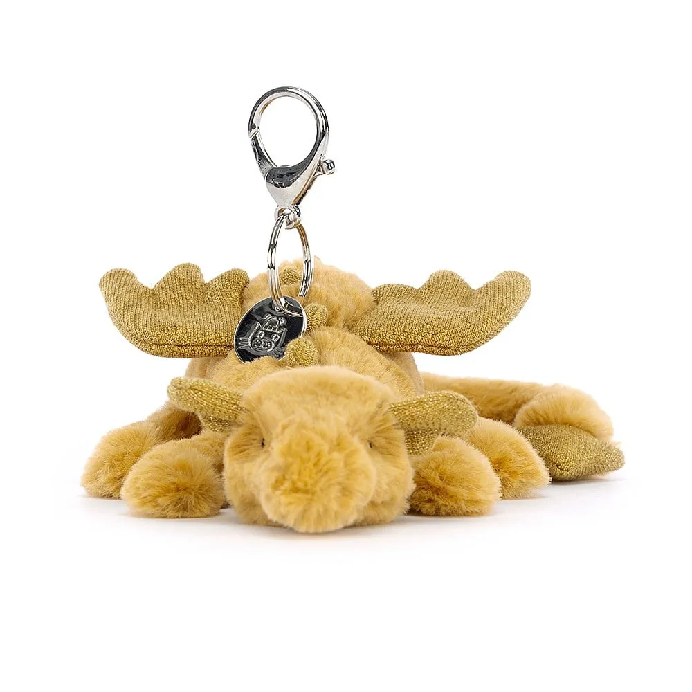 Jellycat Bag Charm Golden Dragon