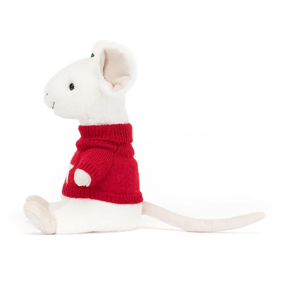 Jellycat Soft Toy Merry Mouse Jumper