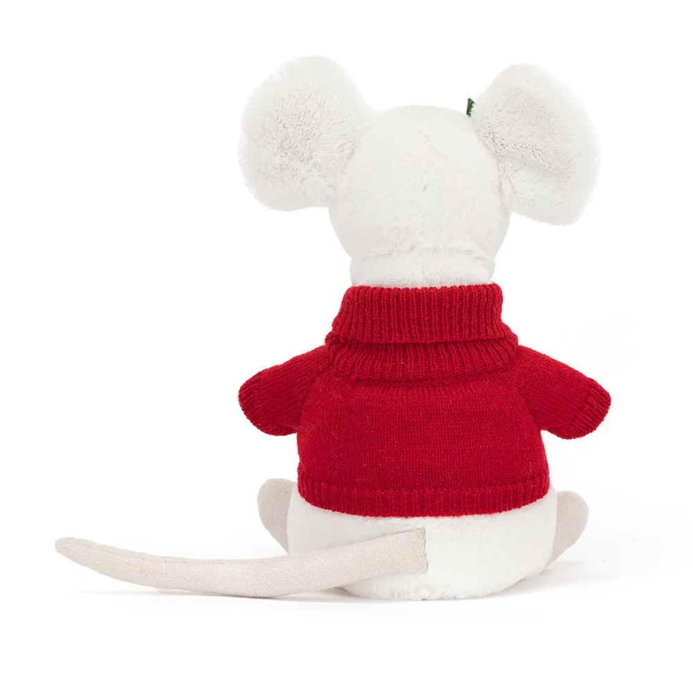 Jellycat Soft Toy Merry Mouse Jumper