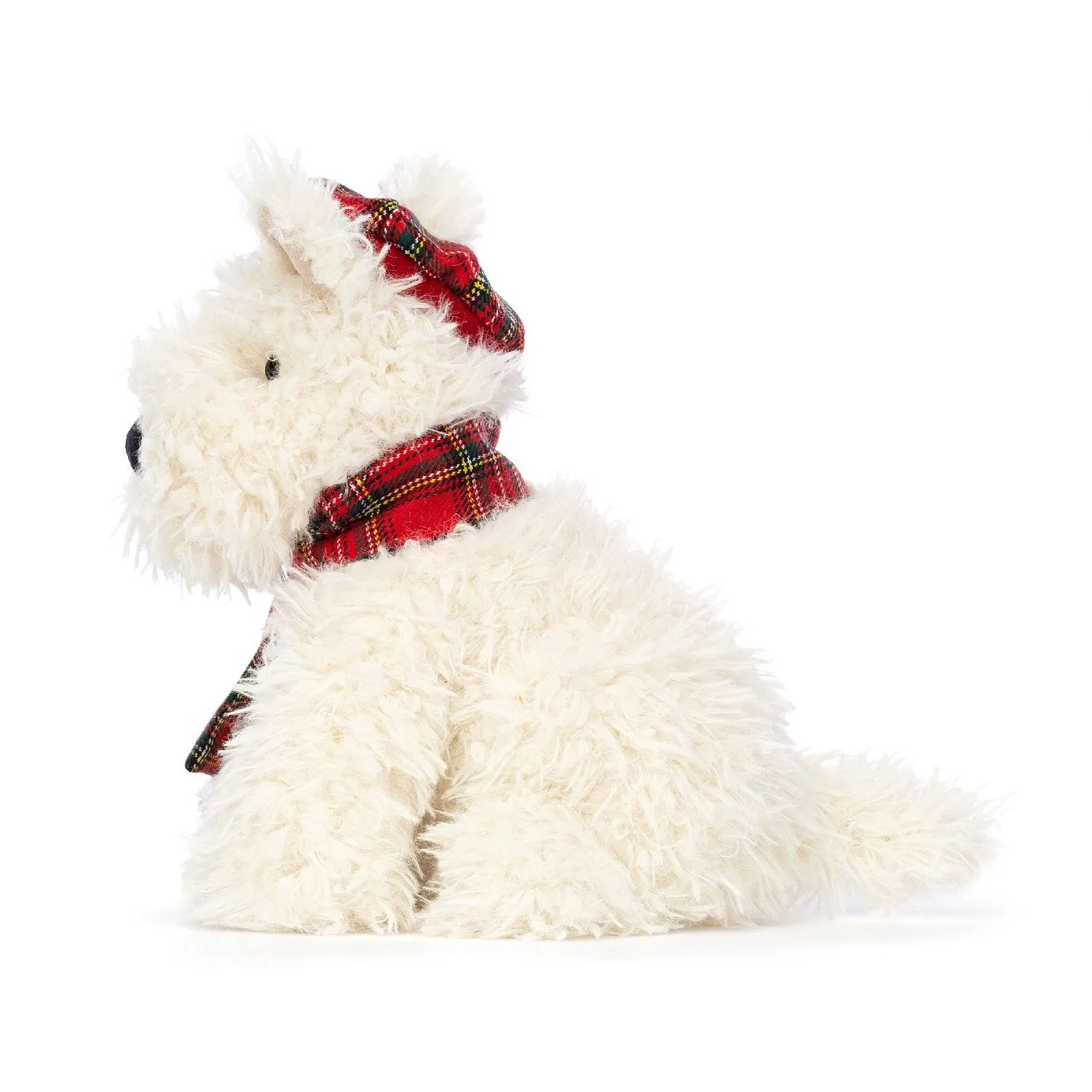 Jellycat Soft Toy Winter Warmer Munro Scottie Dog