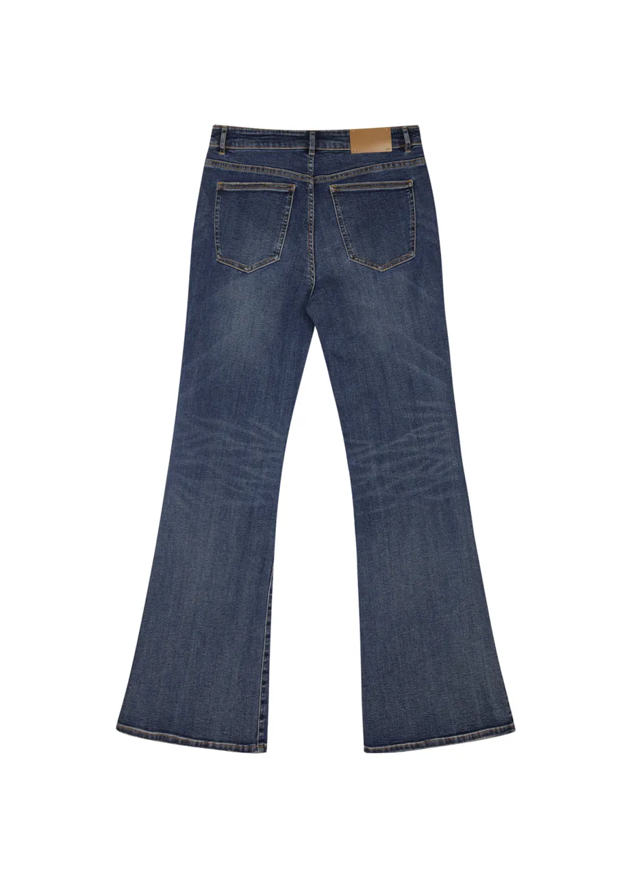 JNBY flared cotton jeans