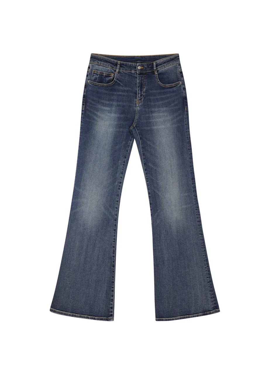 JNBY flared cotton jeans