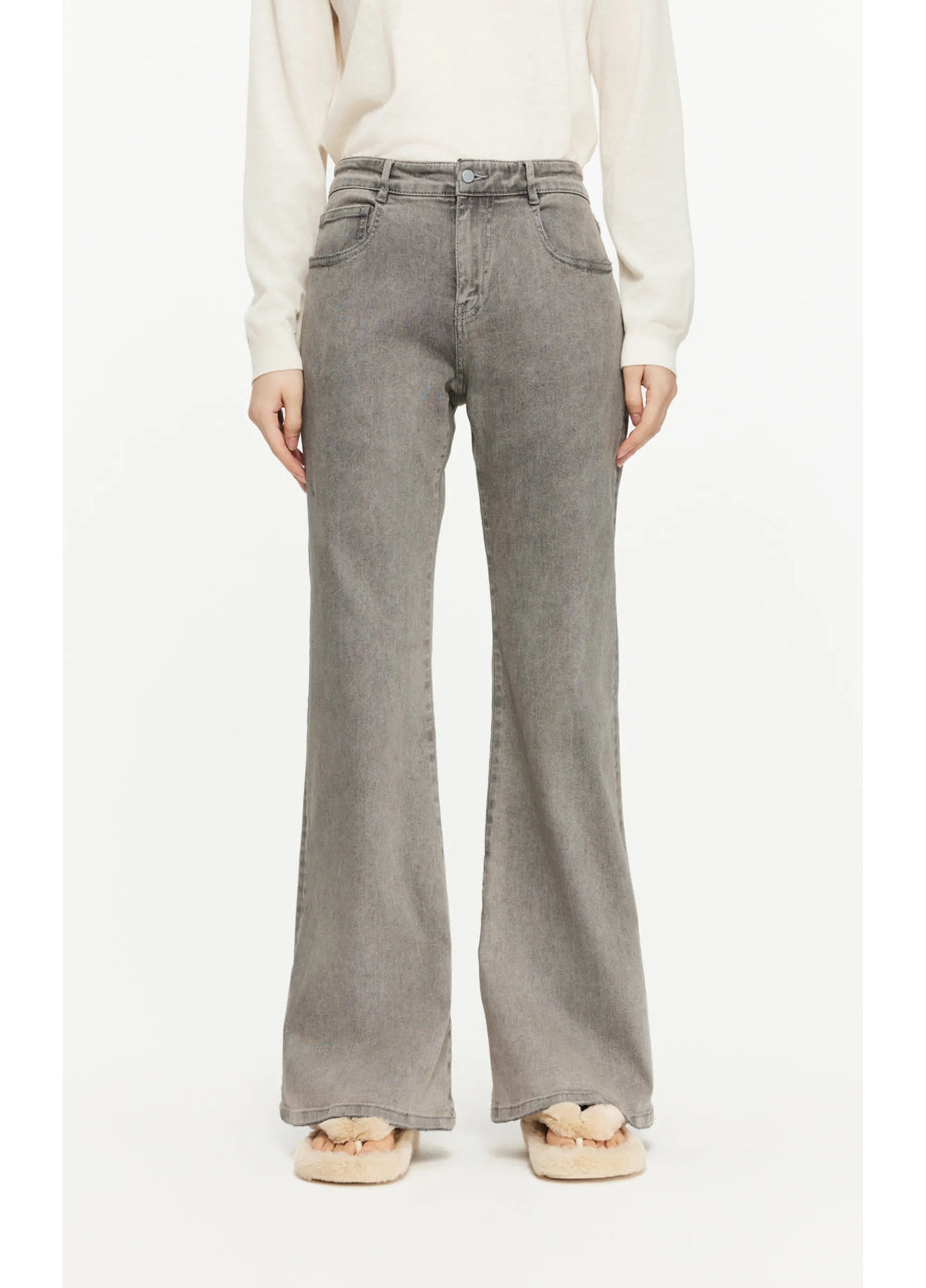 JNBY flared cotton jeans