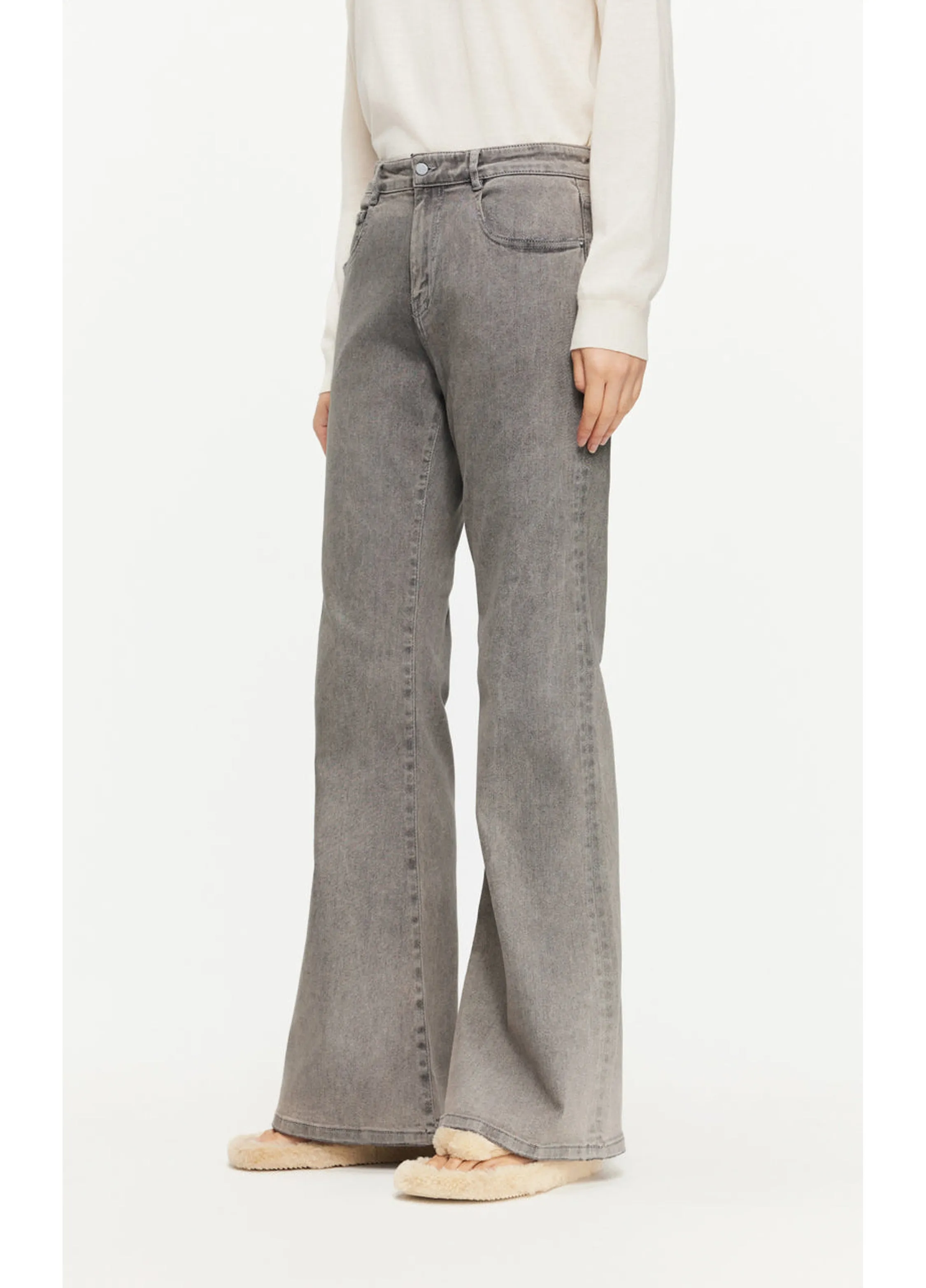 JNBY flared cotton jeans