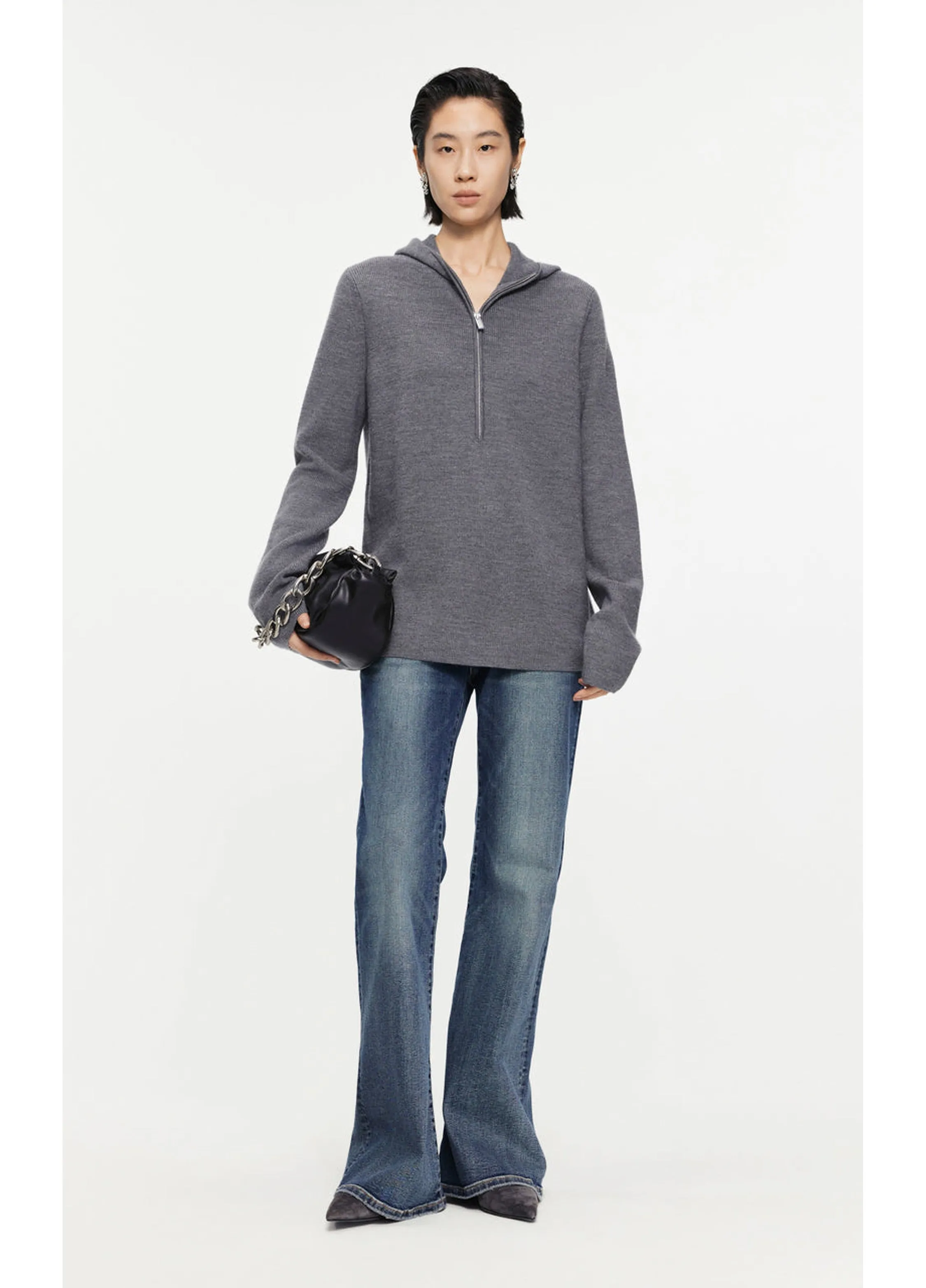 JNBY flared cotton jeans