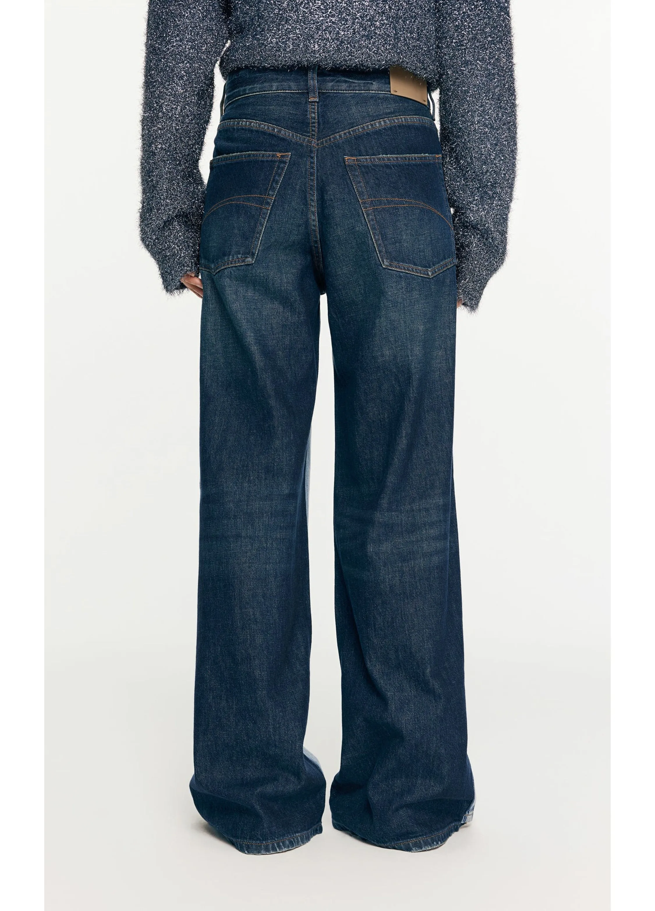 JNBY Flared Loose Fitting Jeans