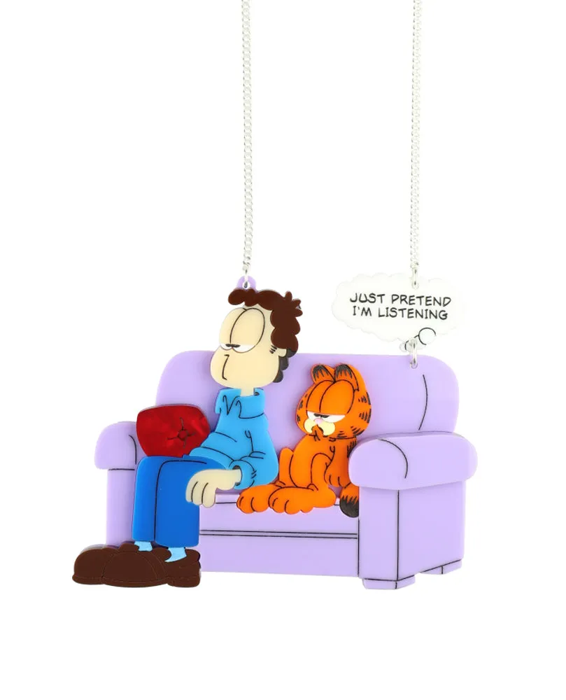 Just Pretend I’m Listening Necklace