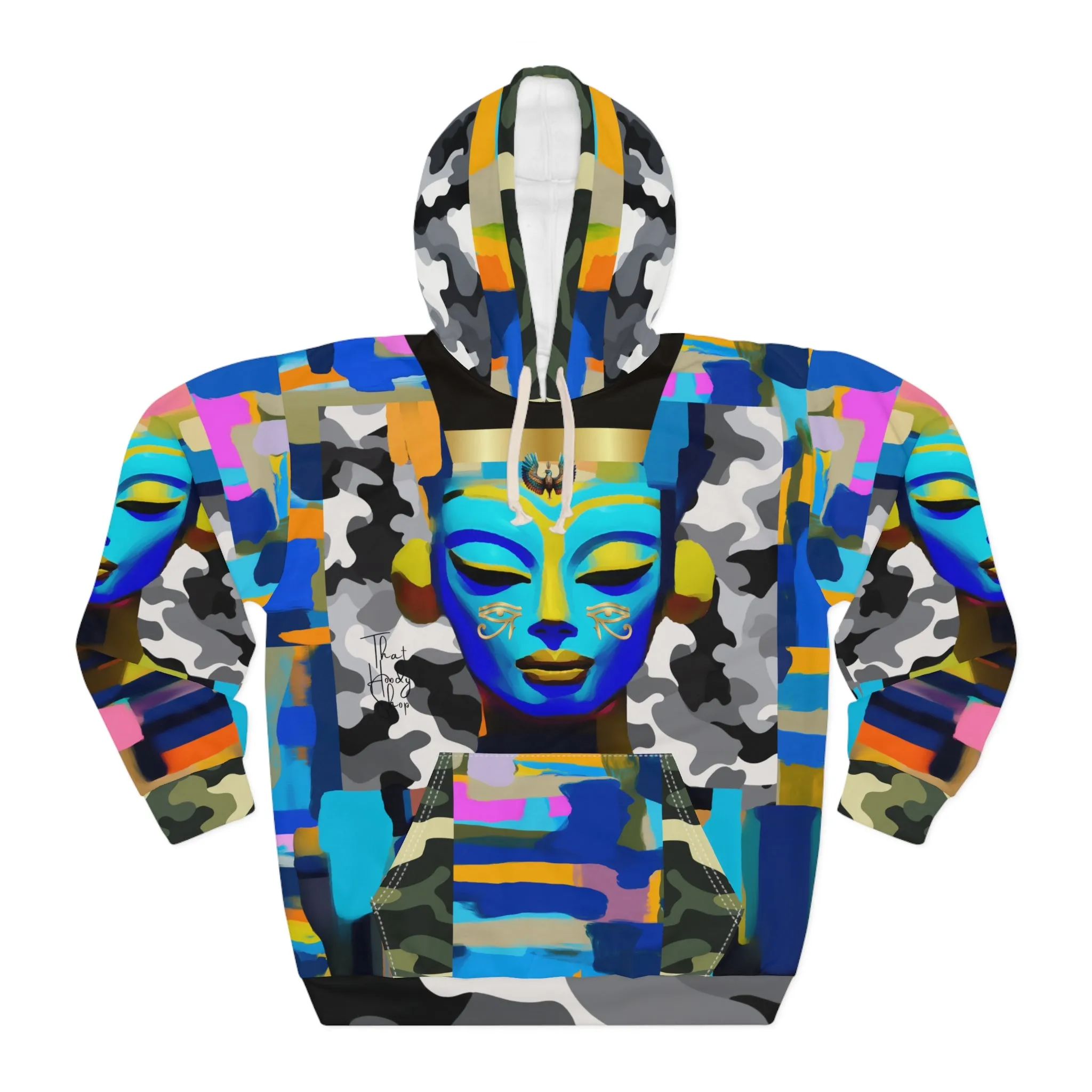 King Tut Revue Pastel Colorblock Unisex Hoodie