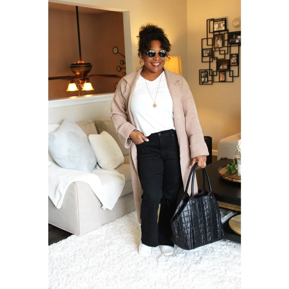 Knitted Trench Coat