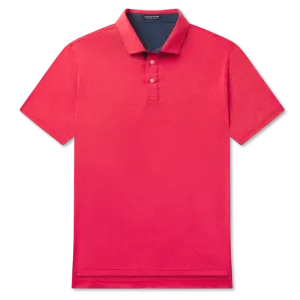 Lisbon Heather Performance Polo – Strawberry Fizz