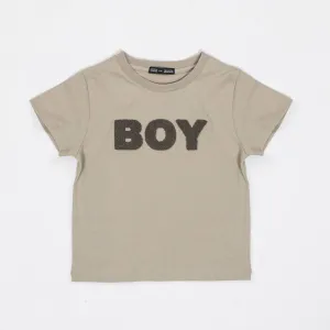 LĒ·LĀ·LŌ - Chenille Cotton T-Shirt Child - Boy: 1-2Y