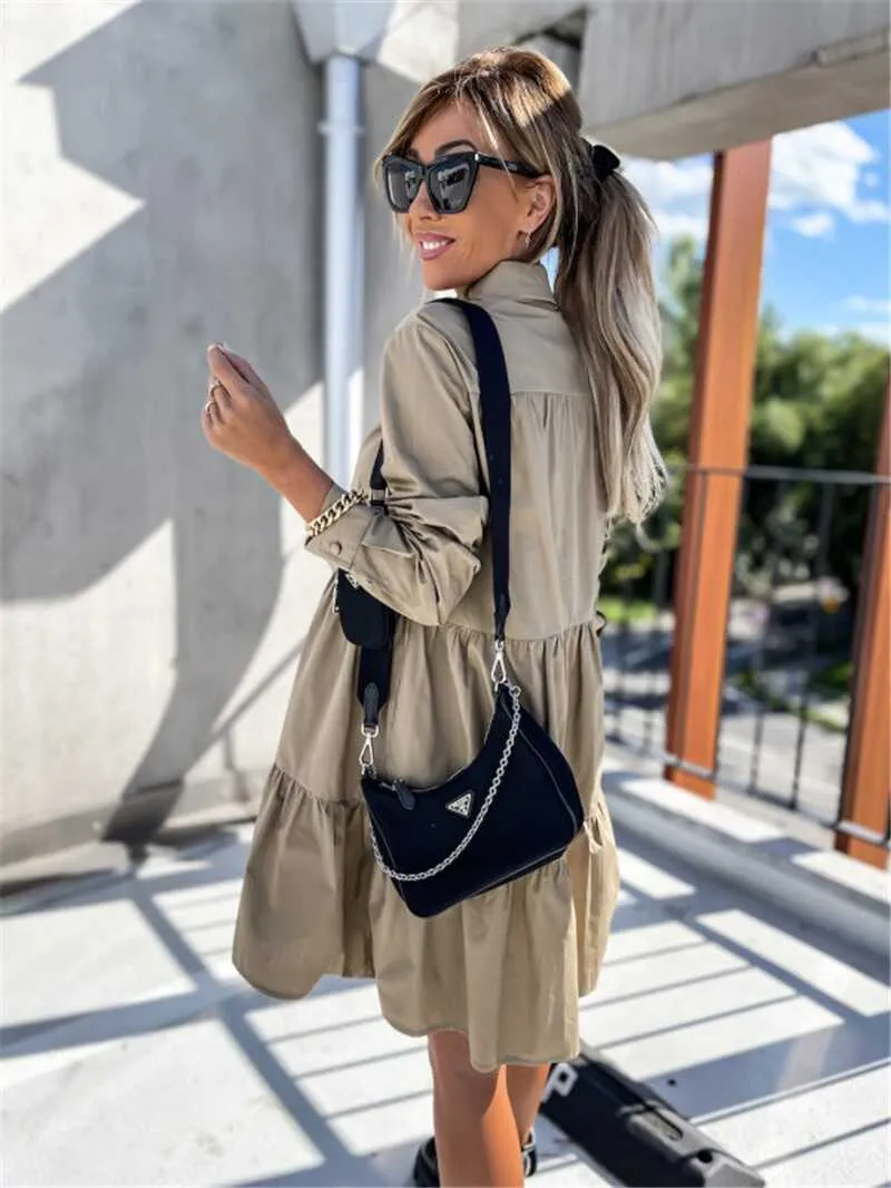 Loose Temperament Shirt Dress