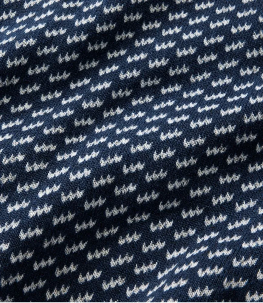 Men's L.L.Bean Sweater Fleece Pullover, Print