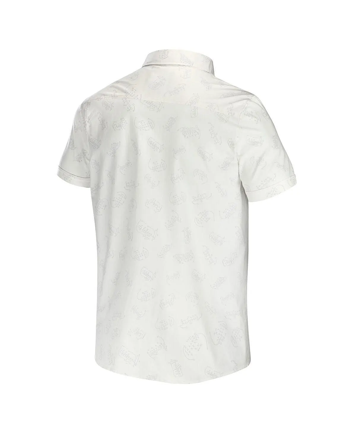 Men's nfl x darius rucker by white arizona cardinals fanatics woven button down t shirt white
