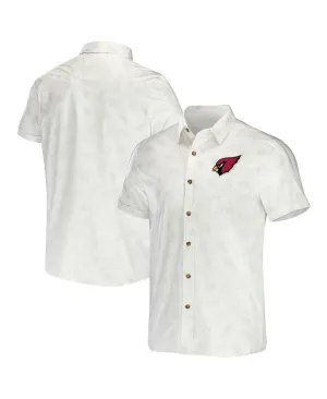 Men's nfl x darius rucker by white arizona cardinals fanatics woven button down t shirt white