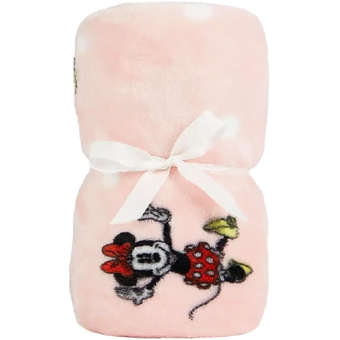 MINNIE MOUSE Blanket - Pink Spots