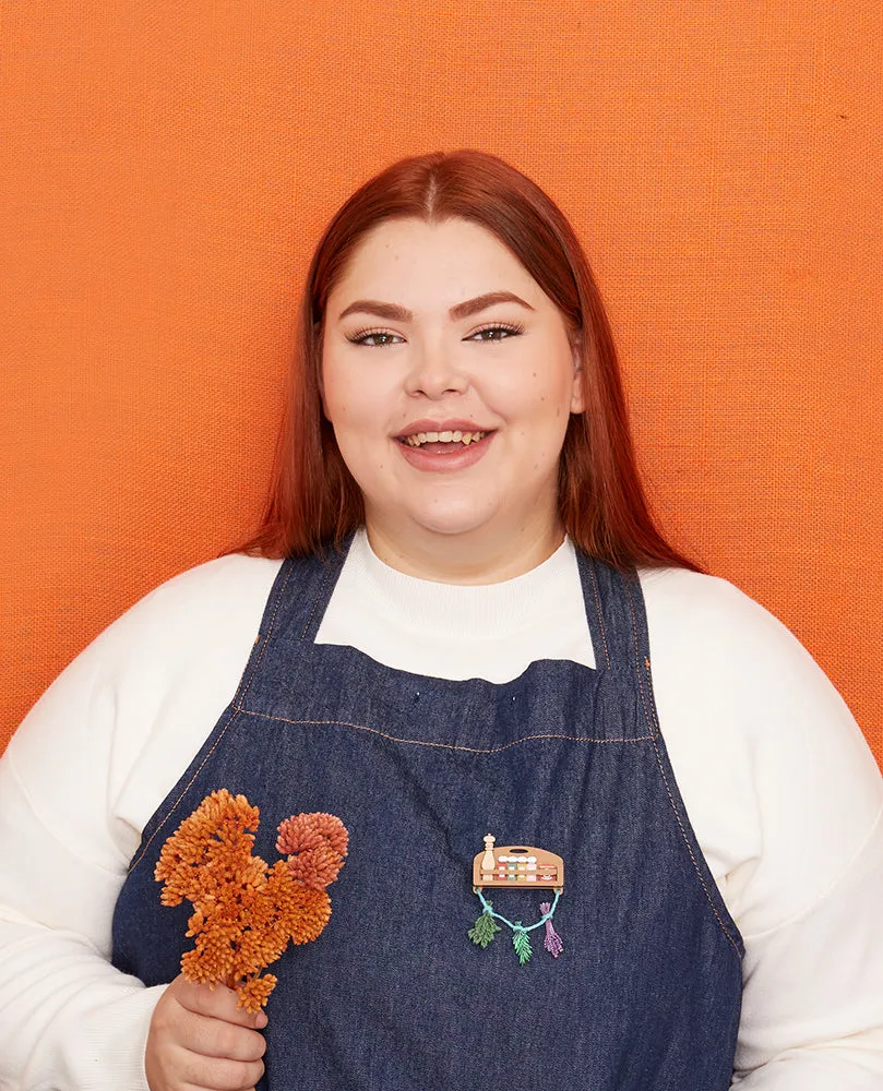 Nana’s DIY Spice Rack Brooch