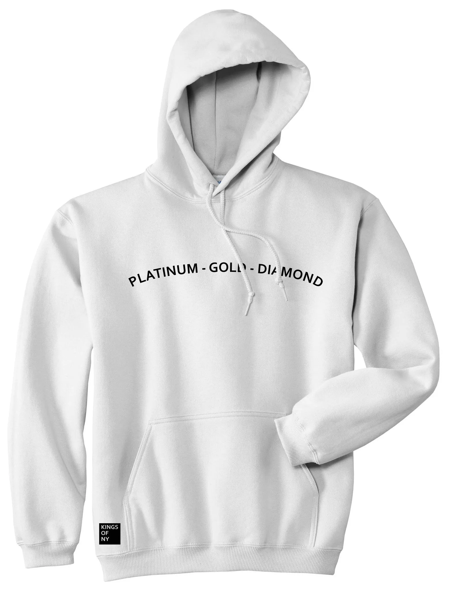 Platinum Gold Diamond Pullover Hoodie Hoody