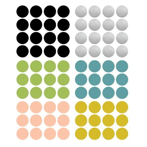 Pom Wall Stickers Dot Cosy