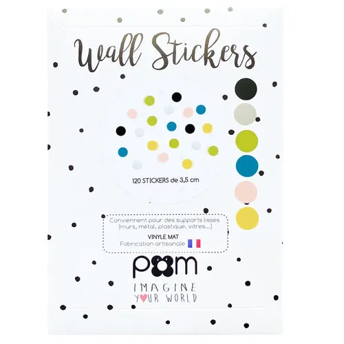 Pom Wall Stickers Dot Cosy