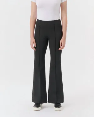 Ponte Flare Pant In Black | Black